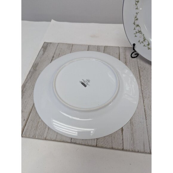 Set of 2 Sheffield China Japan Elegance 10 3/8" Dinner Plates - Picture 6 of 9